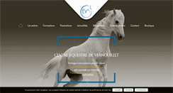 Desktop Screenshot of cev78.fr